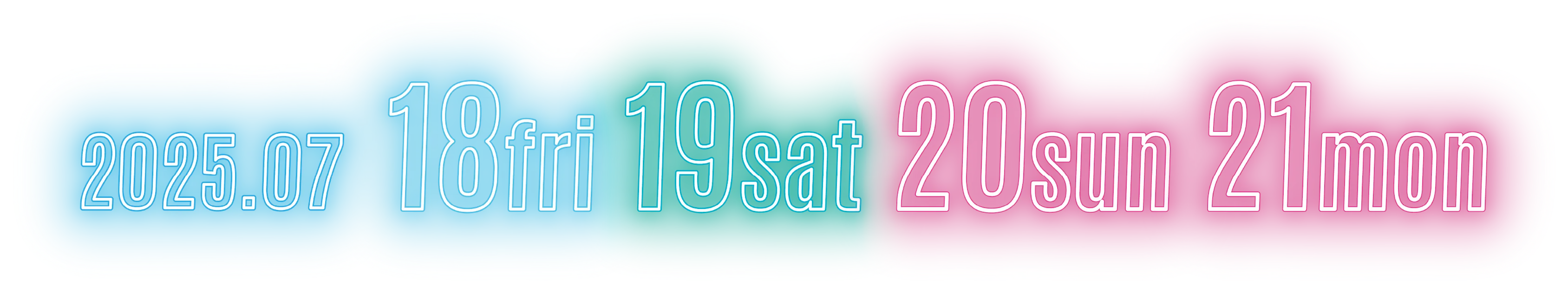 2025.07 18fr 19sta 20sun 21mon